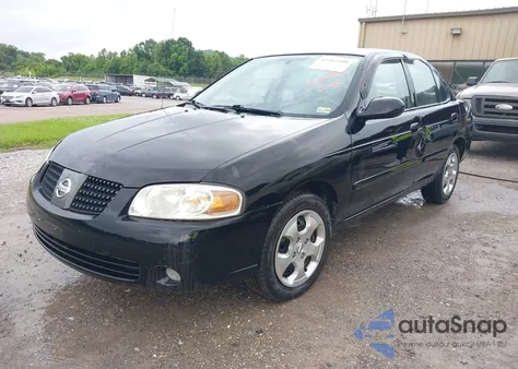 2006 Nissan Sentra 1.8S из США, поврежденный, VIN 3N1CB51D16L613622